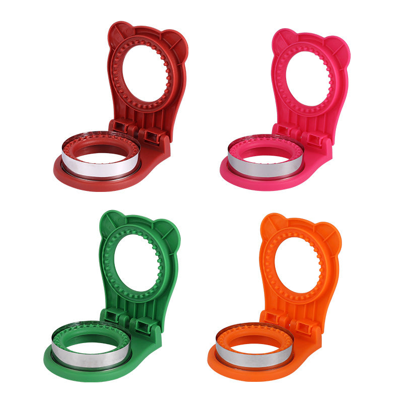 Wholesale hand guard stainless steel round cutting mold cake biscuit toast sandwich baking tool